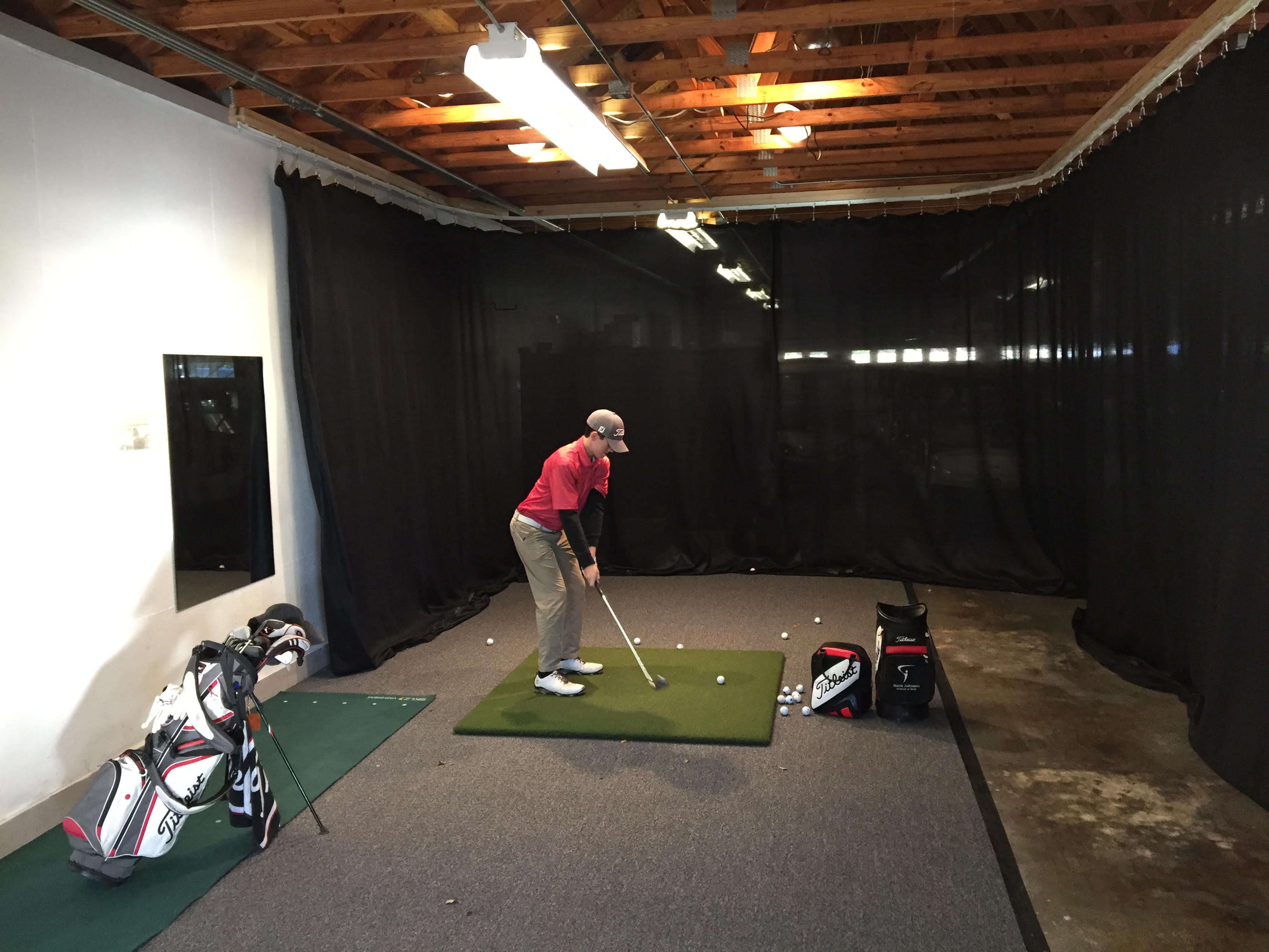 Hank Johnson Golf School Review Real Feel Golf Mats