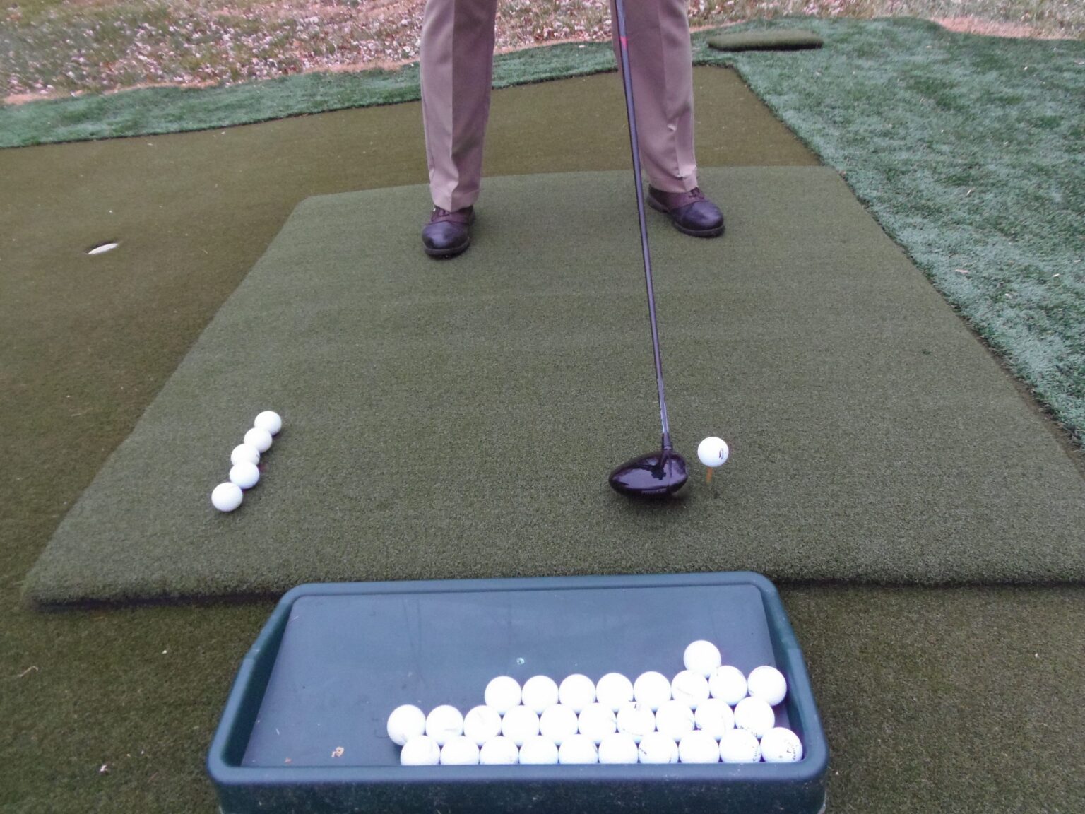 Commercial Ball Tray · Real Feel Golf Mats