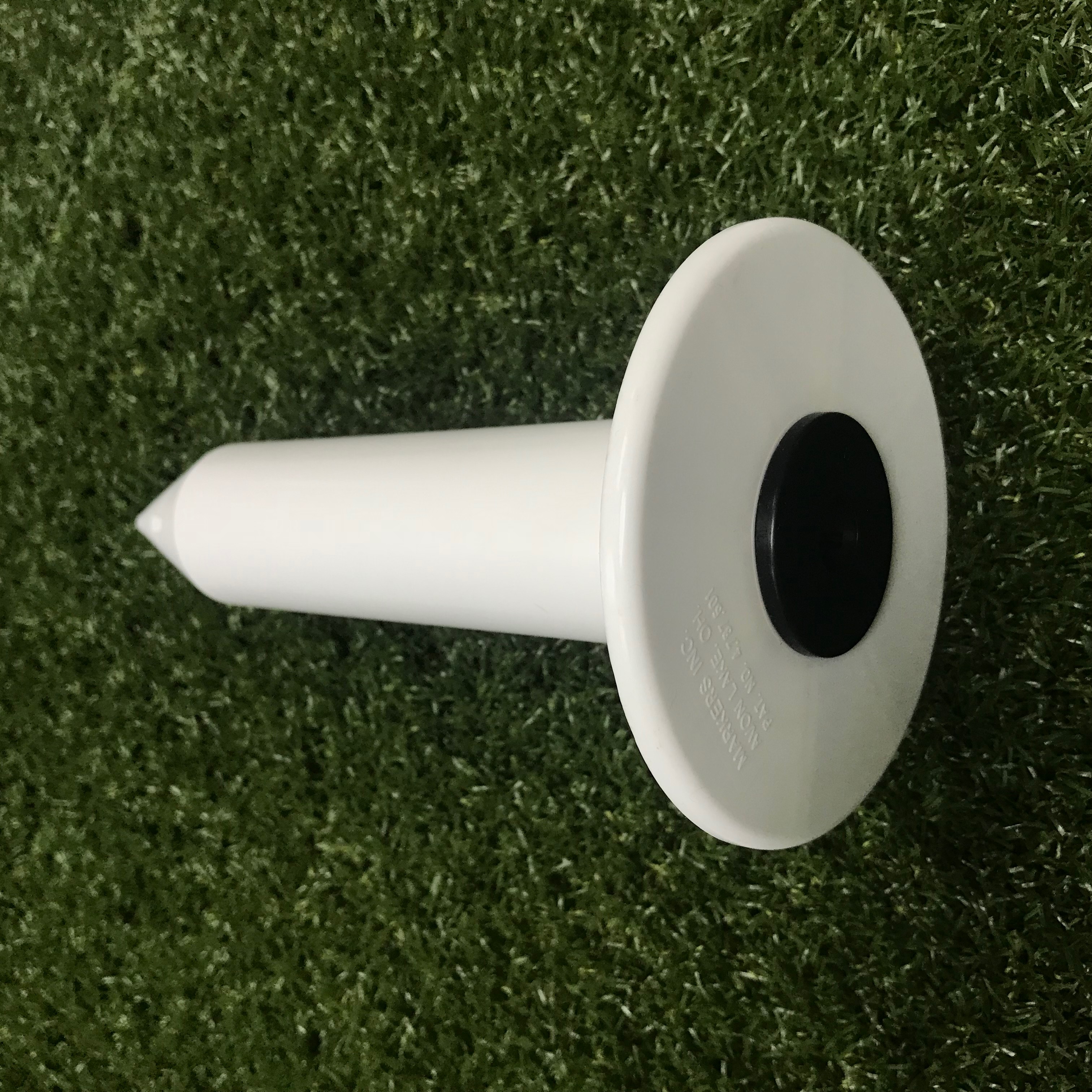 Regulation backyard Golf Flag Stick and Patented "MowOver" Anchor