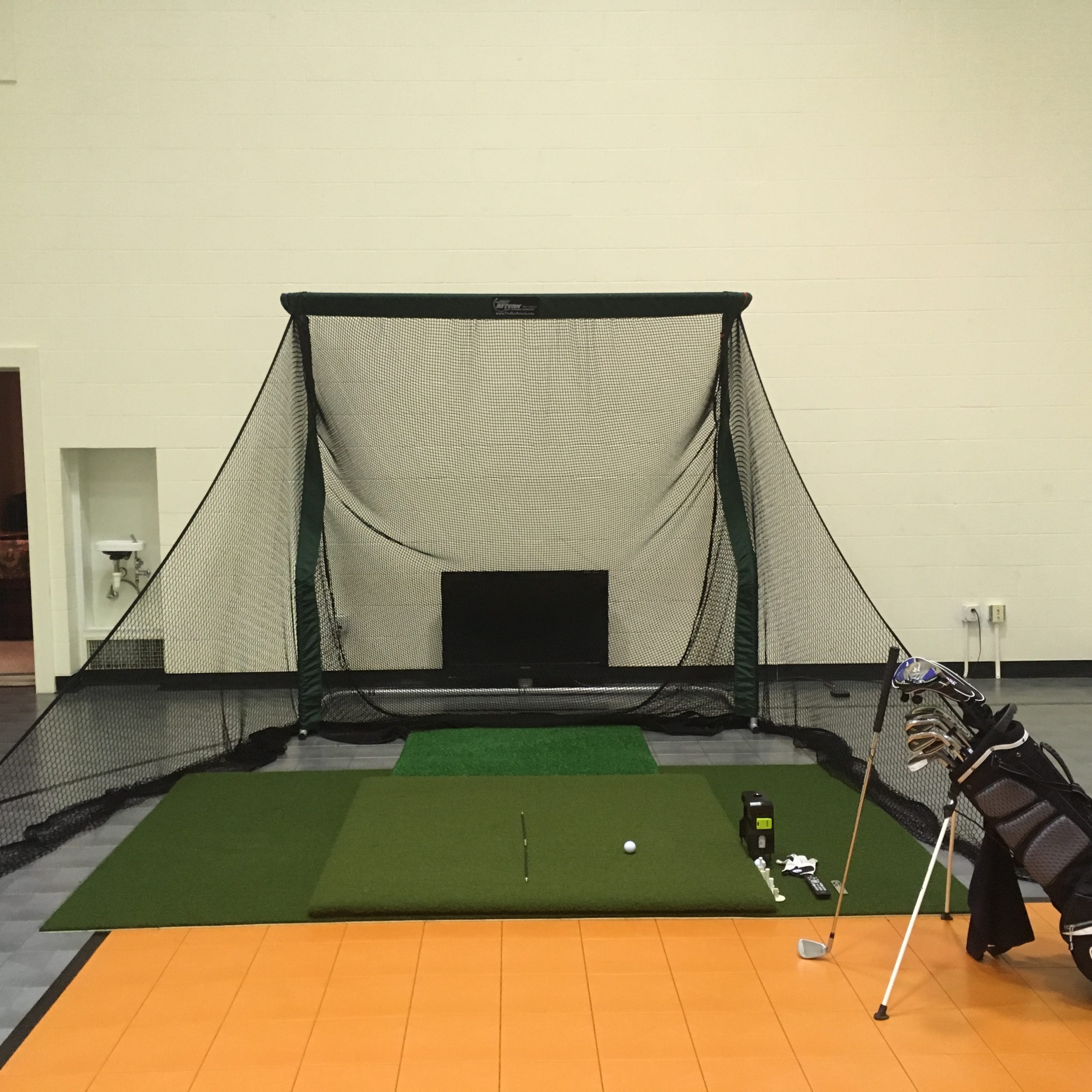Golf Mat & Net Return Real Feel Golf Mats