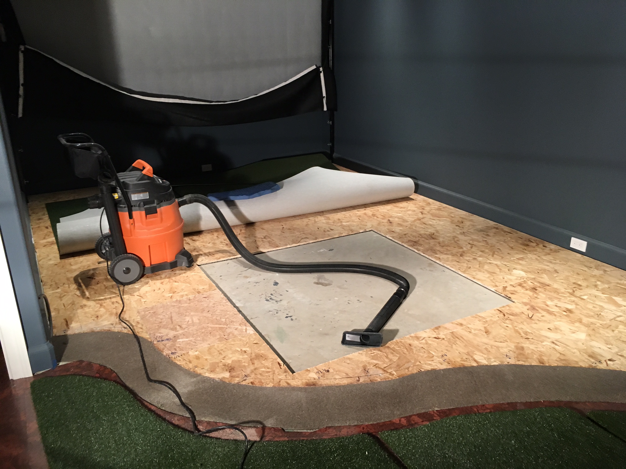 5 X 5 Country Club Elite Golf Simulator Mat Recess Real Feel