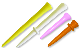 Low Friction Golf Tees